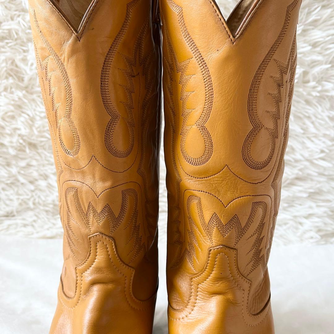 ⭐️未使用品⭐️　TonyLama　トニーラマ　ウエスタンブーツ　キャメル