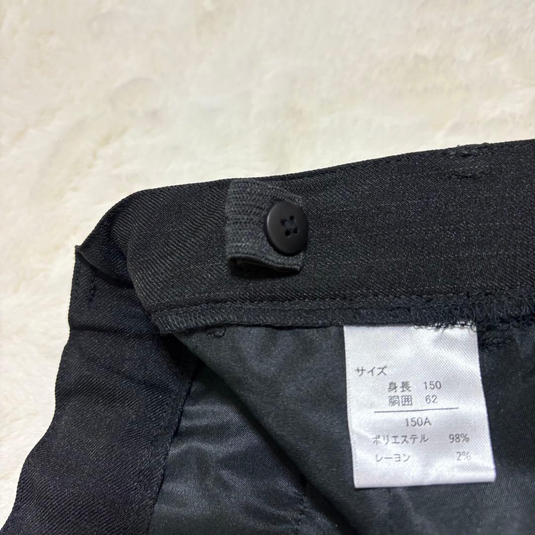 オリバーハウス 黒ストライプ 男児150 セレモニースーツ 5点セット 卒入学式