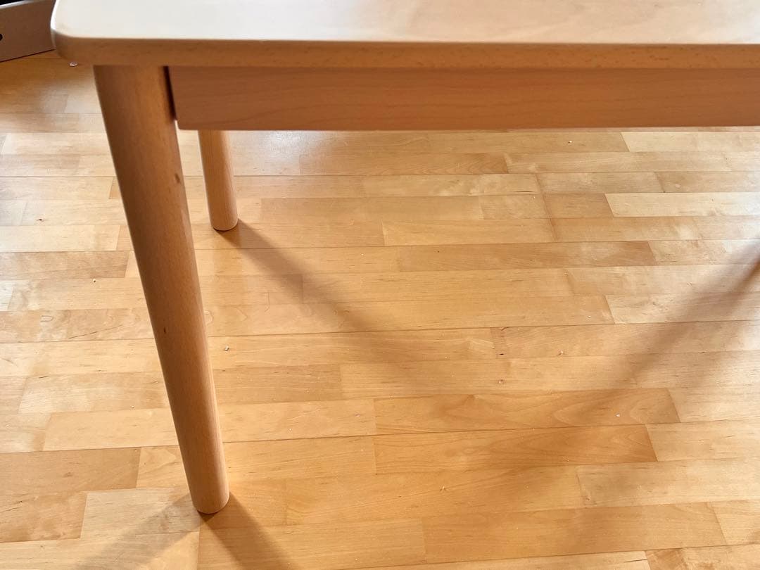 無印良品　ブナ材デスク　幅120cm