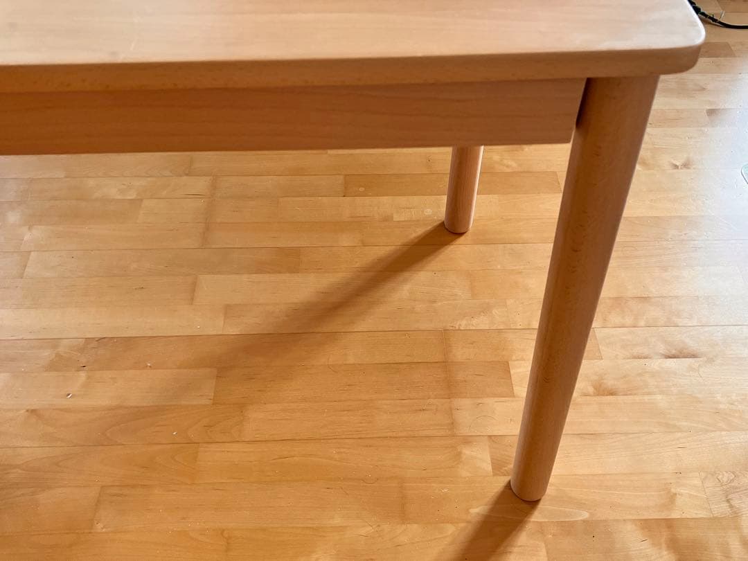 無印良品　ブナ材デスク　幅120cm