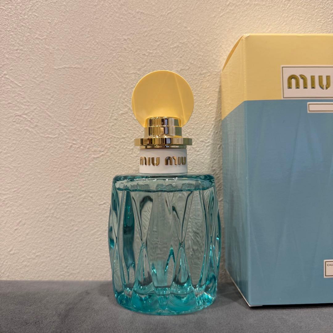 Miu Miu 香水 100ml ローブルー　オードパルファム　ボックス入り