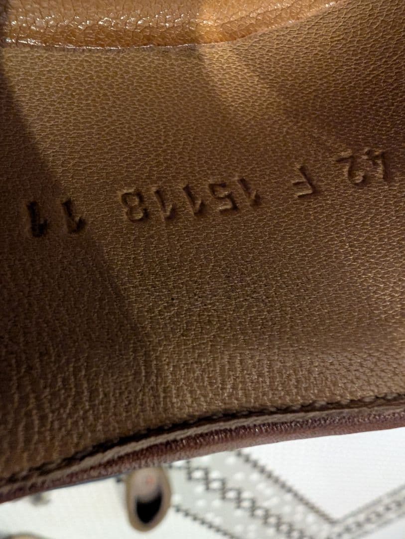 パラブーツParabootミカエルハラコフォック8レザー革靴