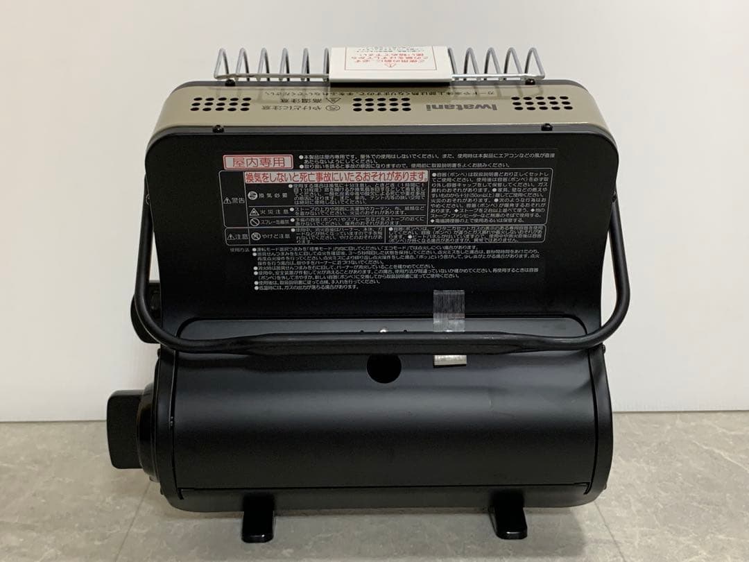 新品 イワタニ カセットストーブ CB-CGS-PTB 社外カセットボンベ2本付