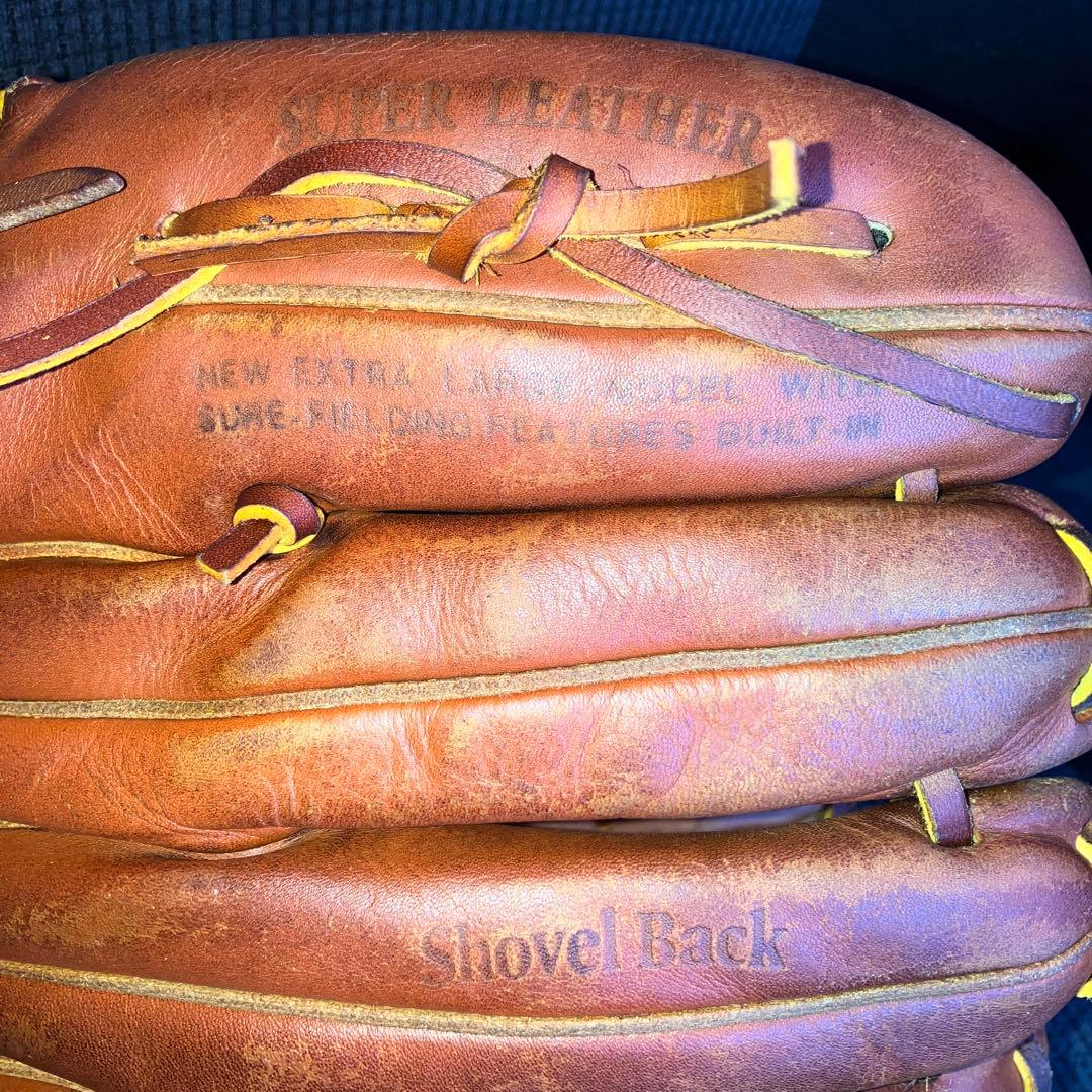 ミズノ　ワールドウィン　投手用グローブ　ブラウン　オールメンテナンス済