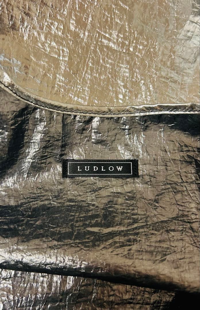 期間限定価格　新品タグ付　LUDLOW ラドロー トートバッグ　シルバー