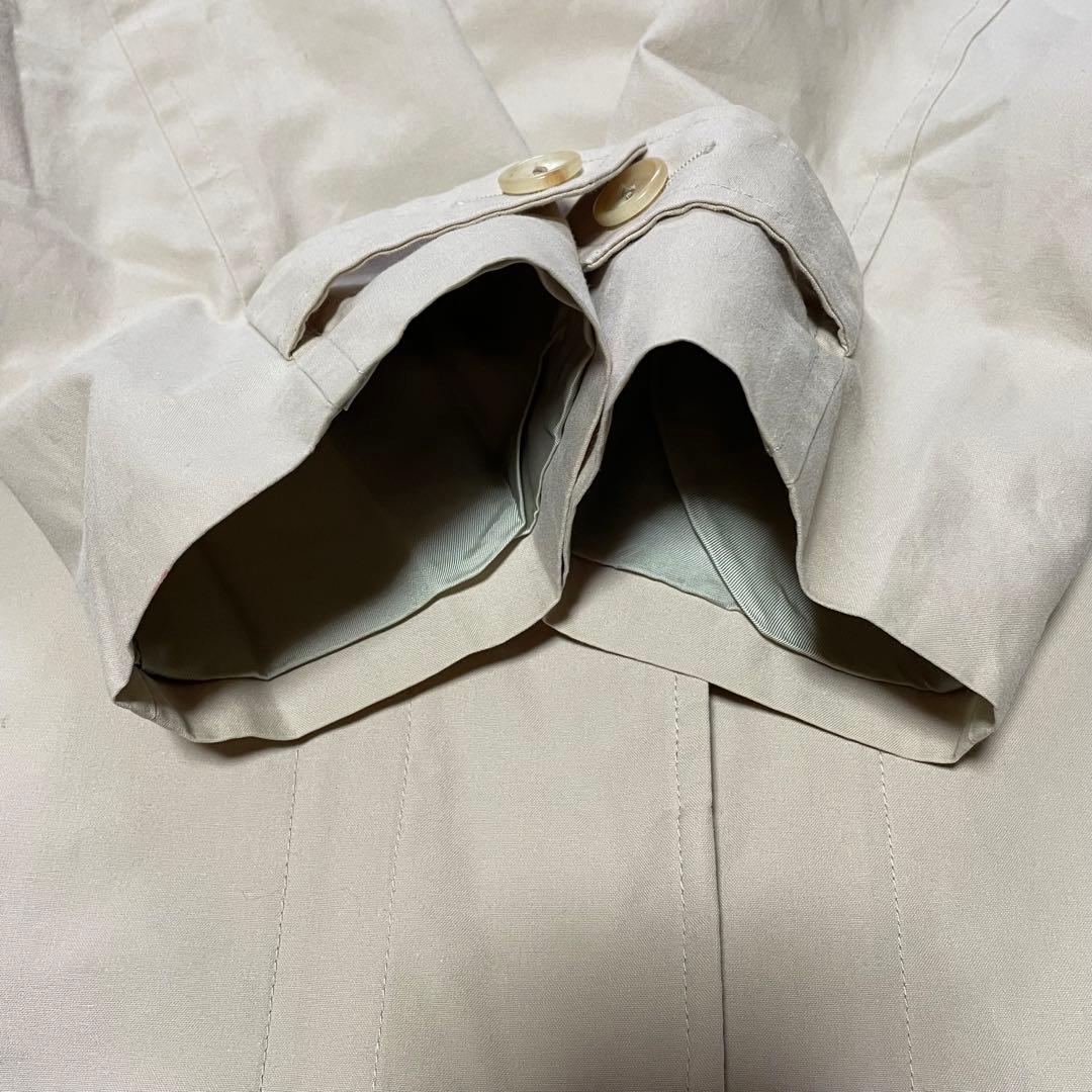 【極美品】マーガレットハウエル☆ライナー付ステンカラーコート★ミドル丈☆S