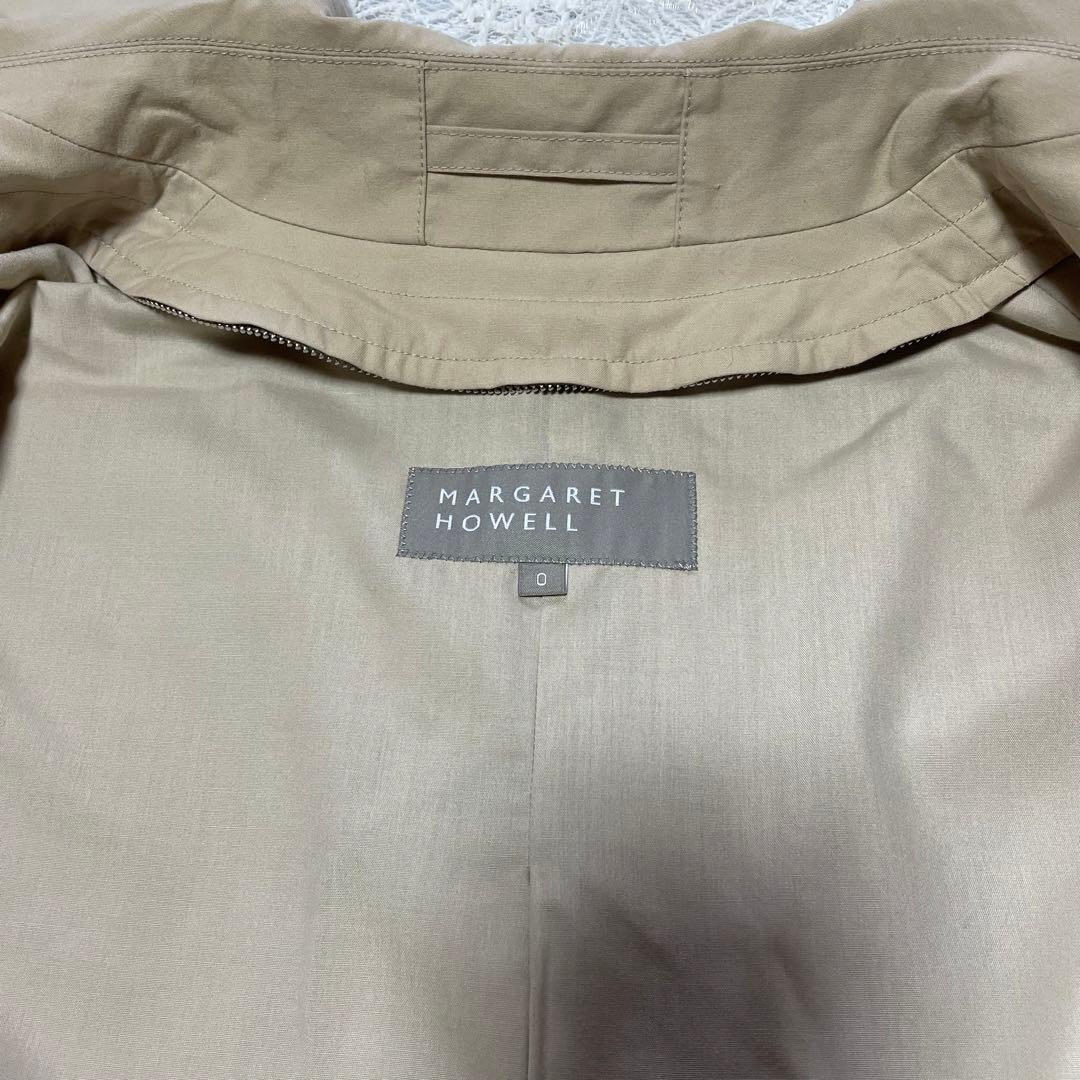 【極美品】マーガレットハウエル☆ライナー付ステンカラーコート★ミドル丈☆S