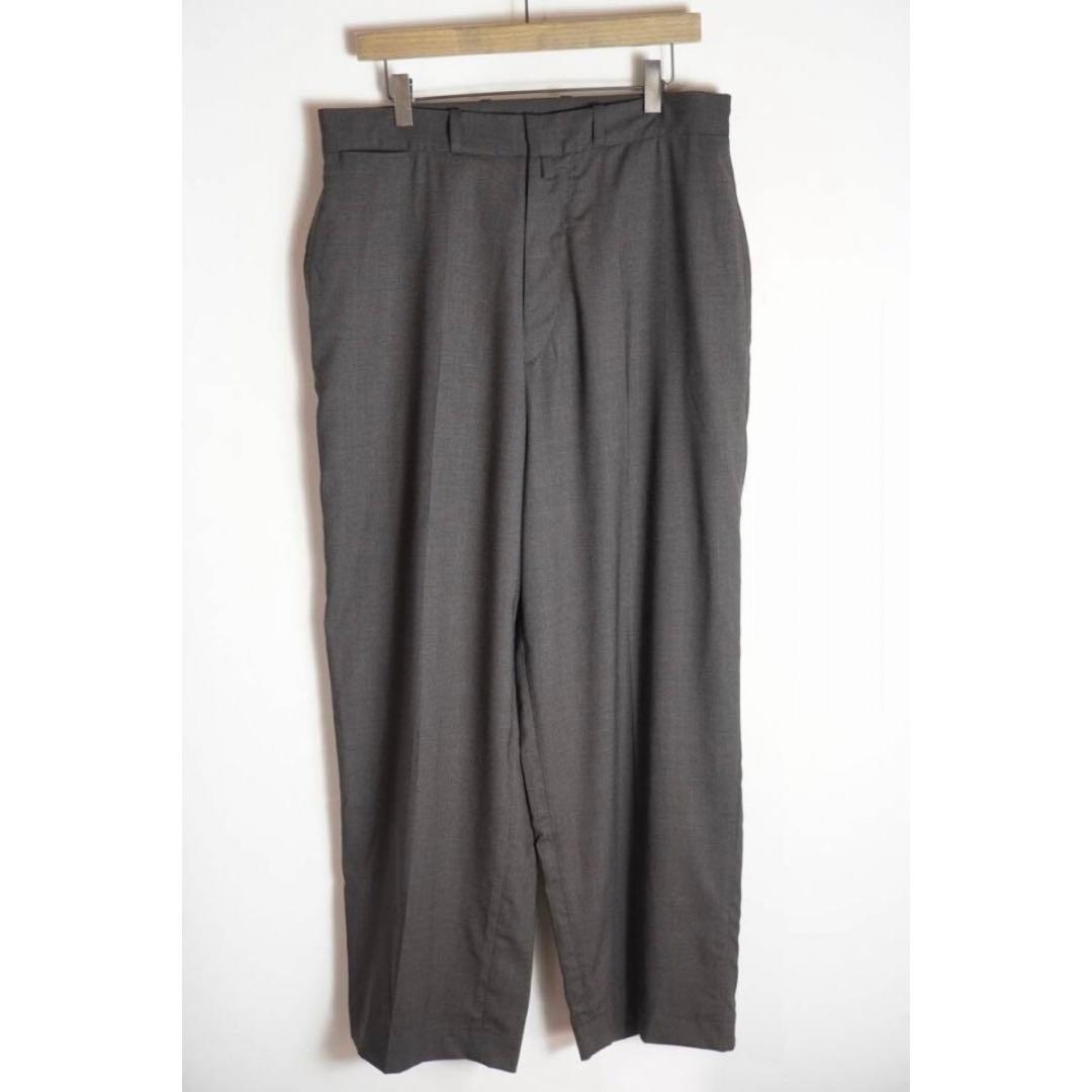 blurhmsブラームス Washed Wool Voile Trousers