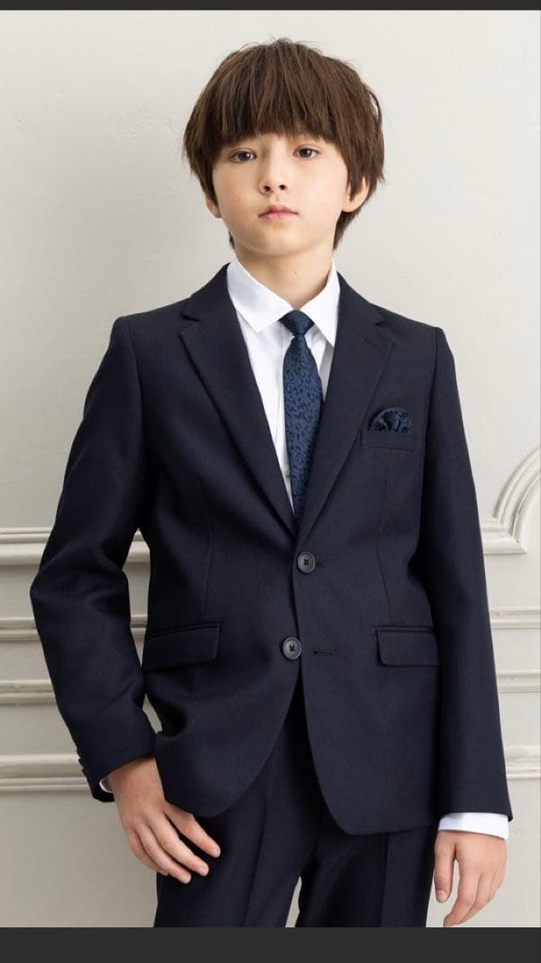 新品⭐︎ネイビー スーツ 150