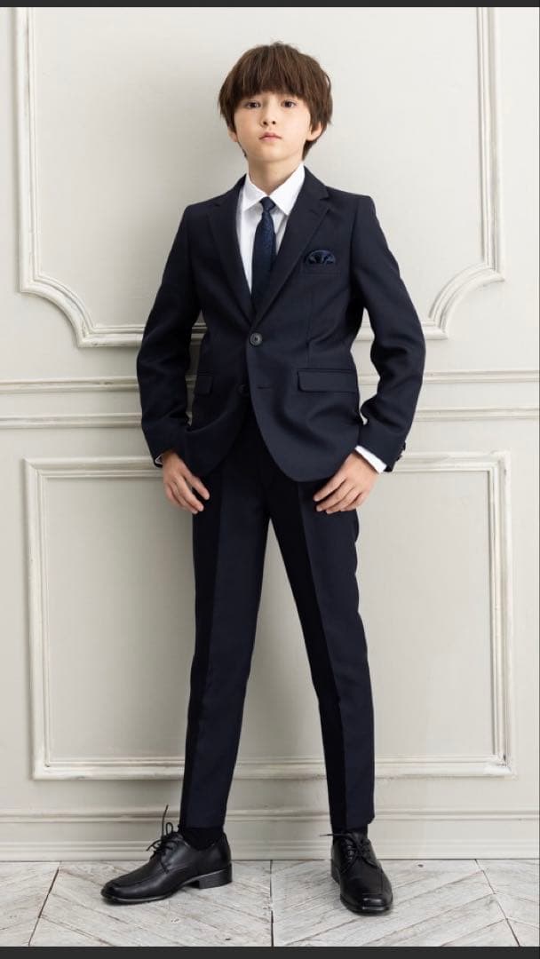 新品⭐︎ネイビー スーツ 150