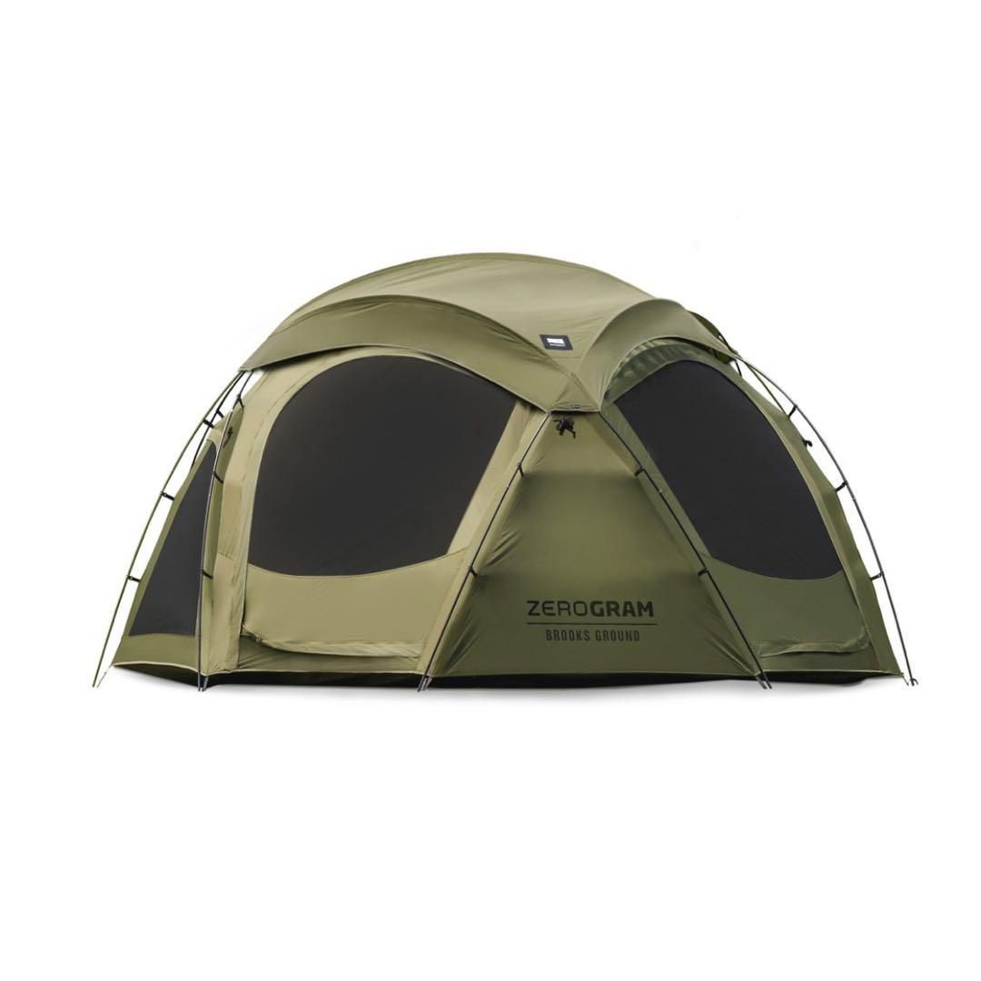 テント・タープ ZEROGRAM Brooks Ground Dome Shelter