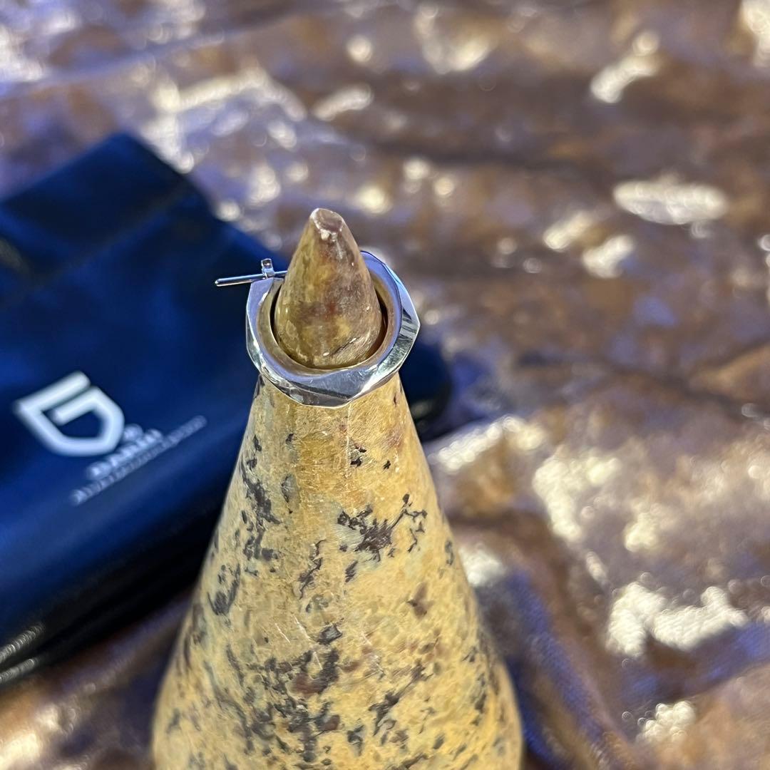 ⭐️のあ⭐️ガルニ クロッケリーピアス　Lサイズ　左耳用