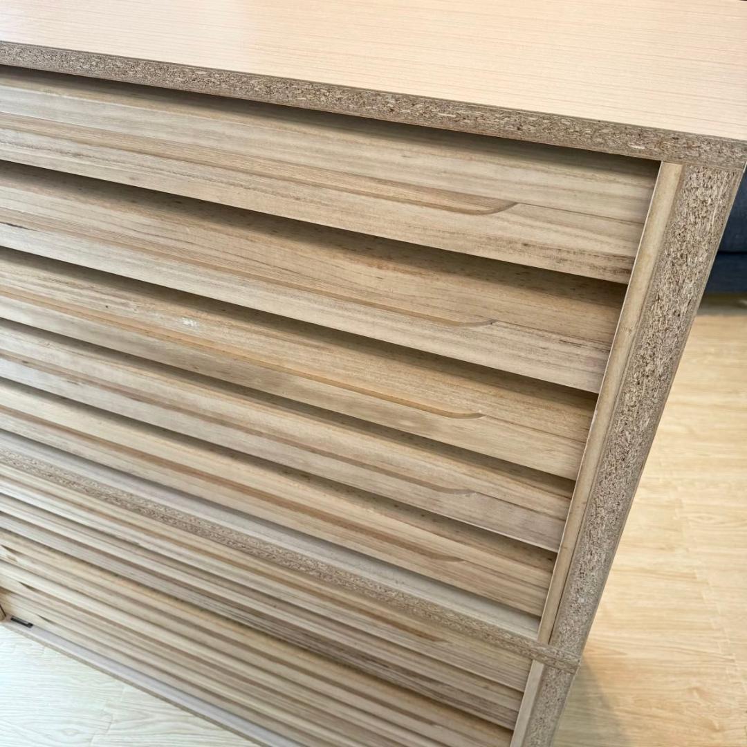 【破格】桐箪笥 10段 和服 着物 衣裳箱 ボックスタイプ　82-8