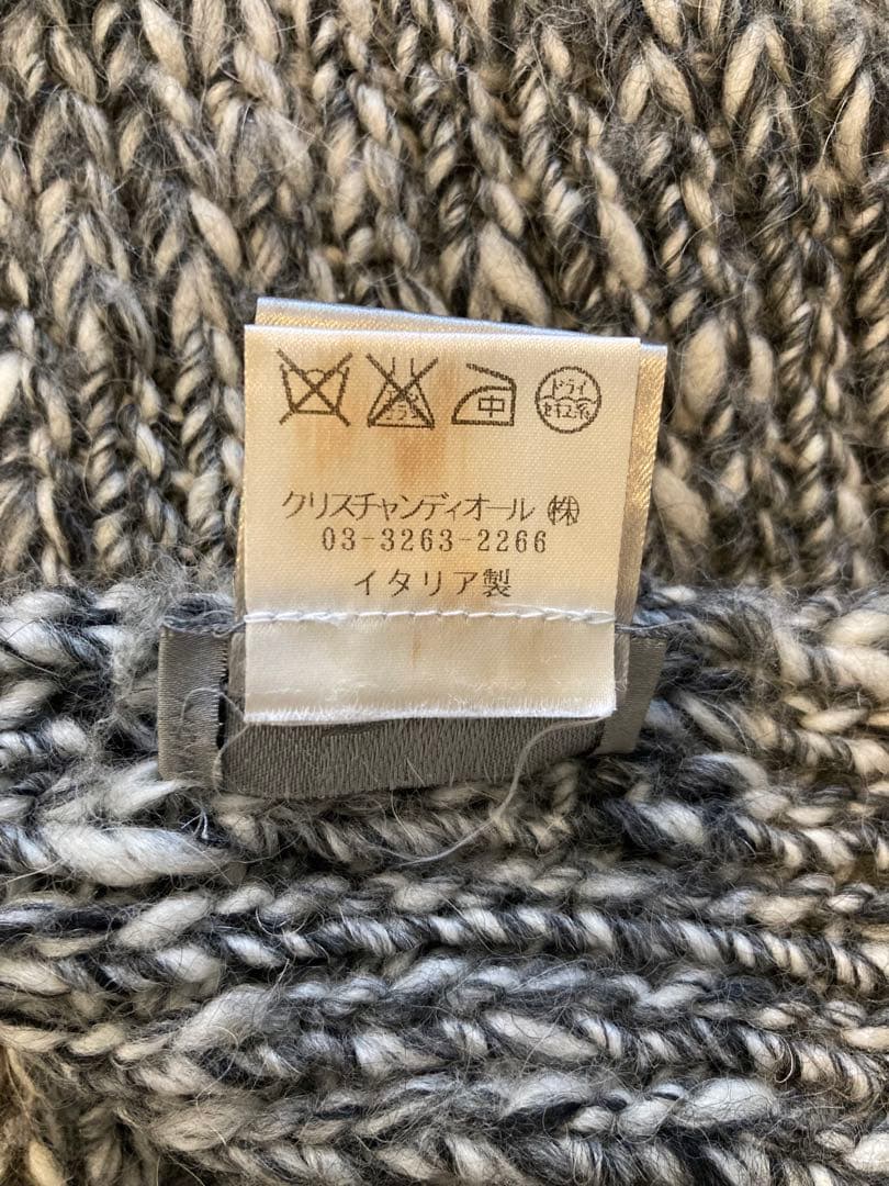 ディオールオム ロングマフラー／DIOR HOMME ニット 2007AW