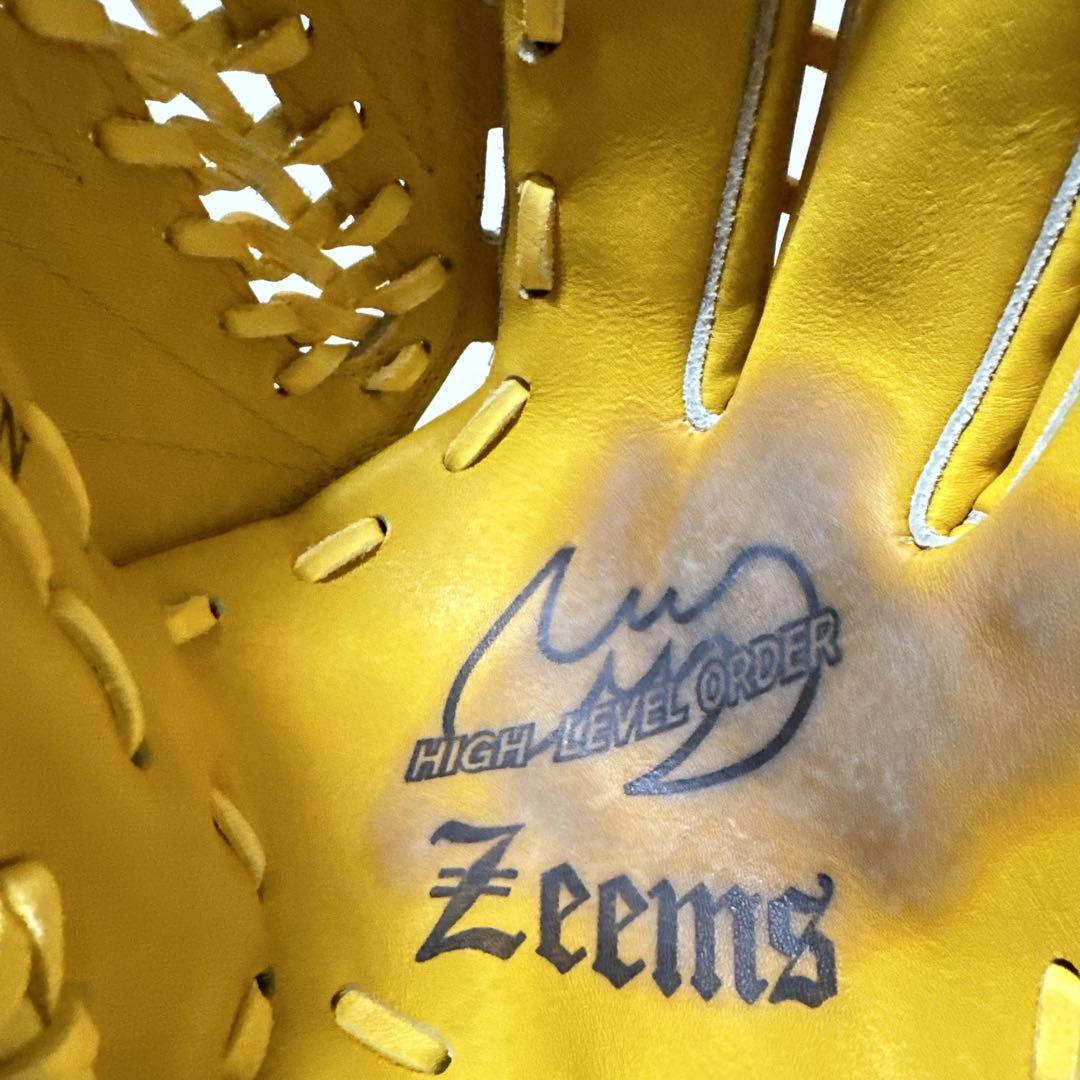 美品 Zeems 軟式グローブ ピッチャー用 一般 大人