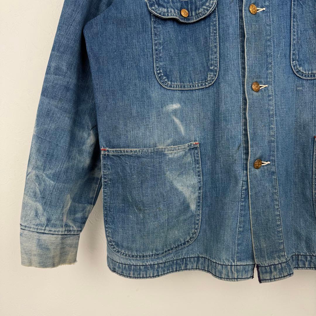 60s ビンテージ デニム カバーオール BLUE BELL ブルーベル 70s