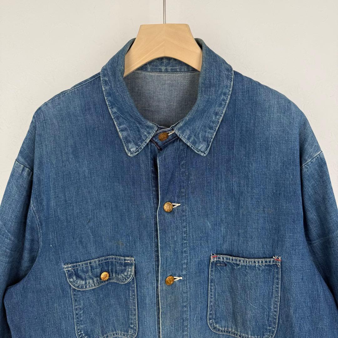 60s ビンテージ デニム カバーオール BLUE BELL ブルーベル 70s