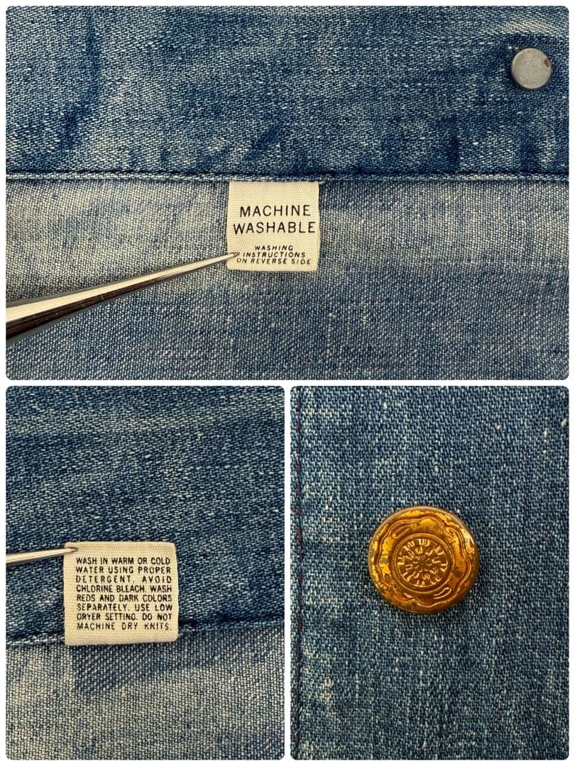 60s ビンテージ デニム カバーオール BLUE BELL ブルーベル 70s