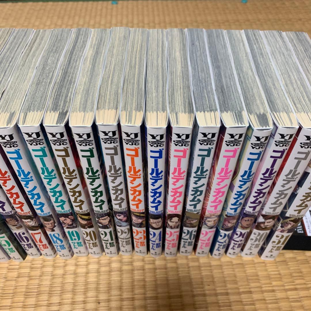 大人気ゴールデンカムイ1巻から31巻全巻完結セット野田サトル集英社ヤングジャンプ