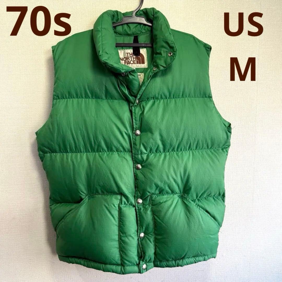 美品 70s THE NORTH FACE ダウンベスト