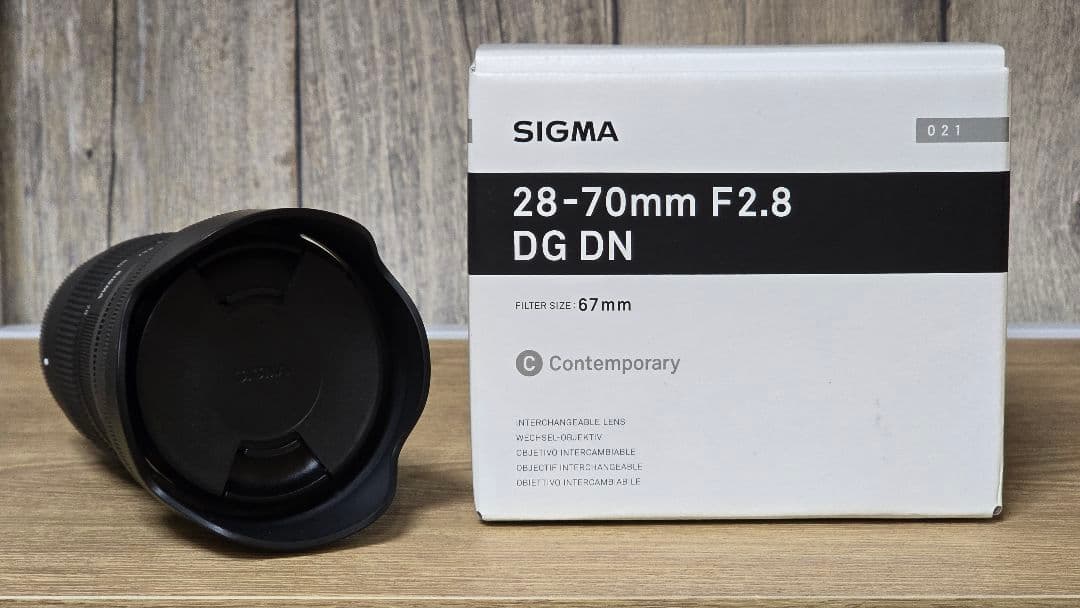【Lマウントフルサイズ】SIGMA 28-70mm F2.8 DG DN レンズ
