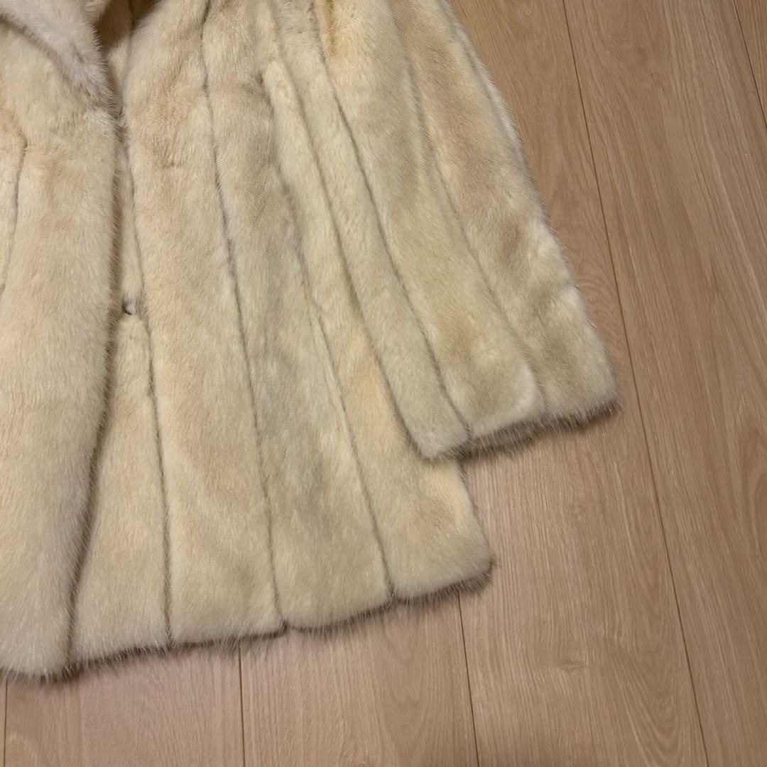 【レア品】高級毛皮Nakamura Fur 大きいサイズ サファイアミンク R