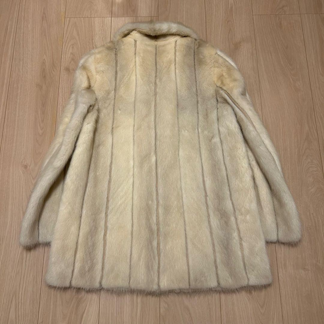 【レア品】高級毛皮Nakamura Fur 大きいサイズ サファイアミンク R