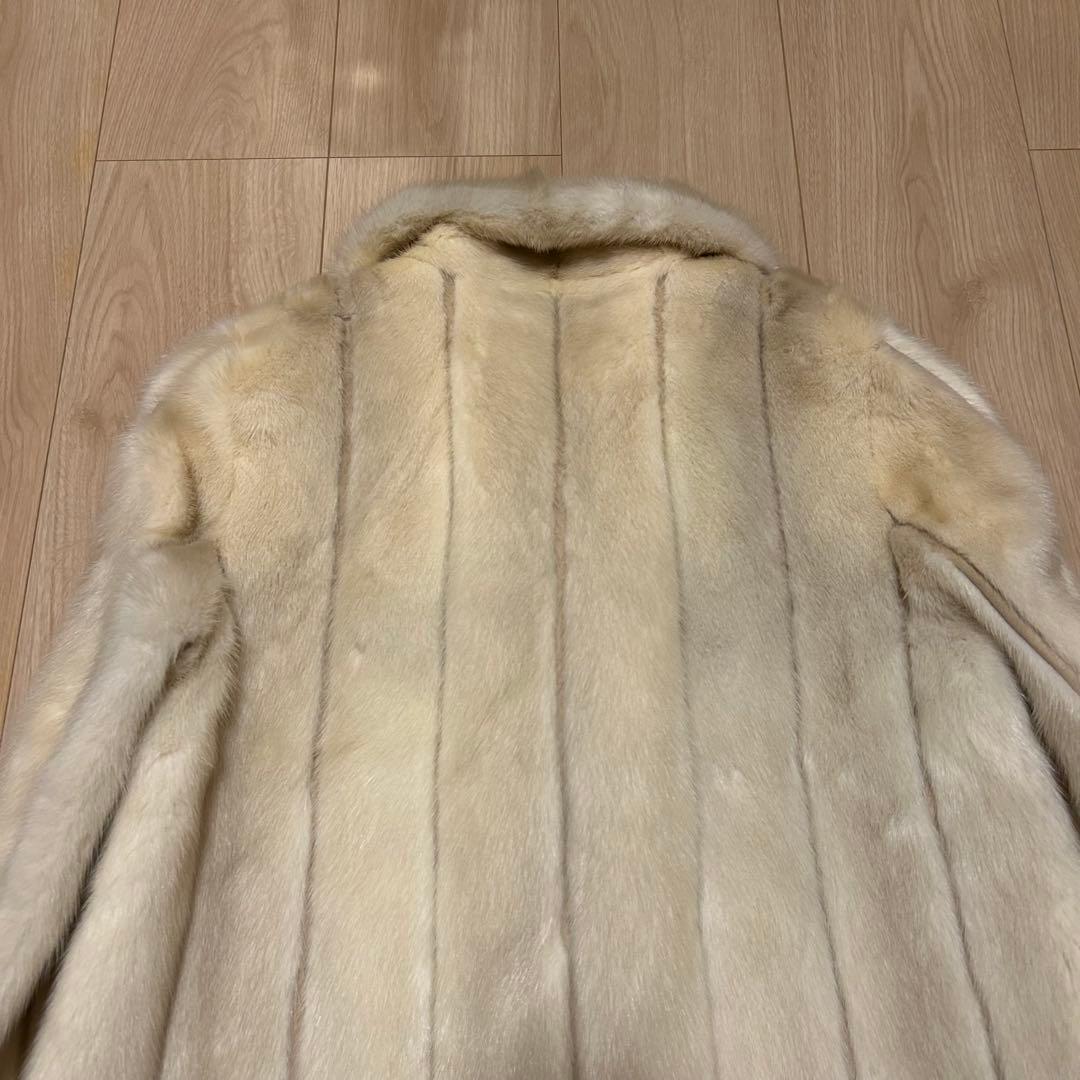 【レア品】高級毛皮Nakamura Fur 大きいサイズ サファイアミンク R