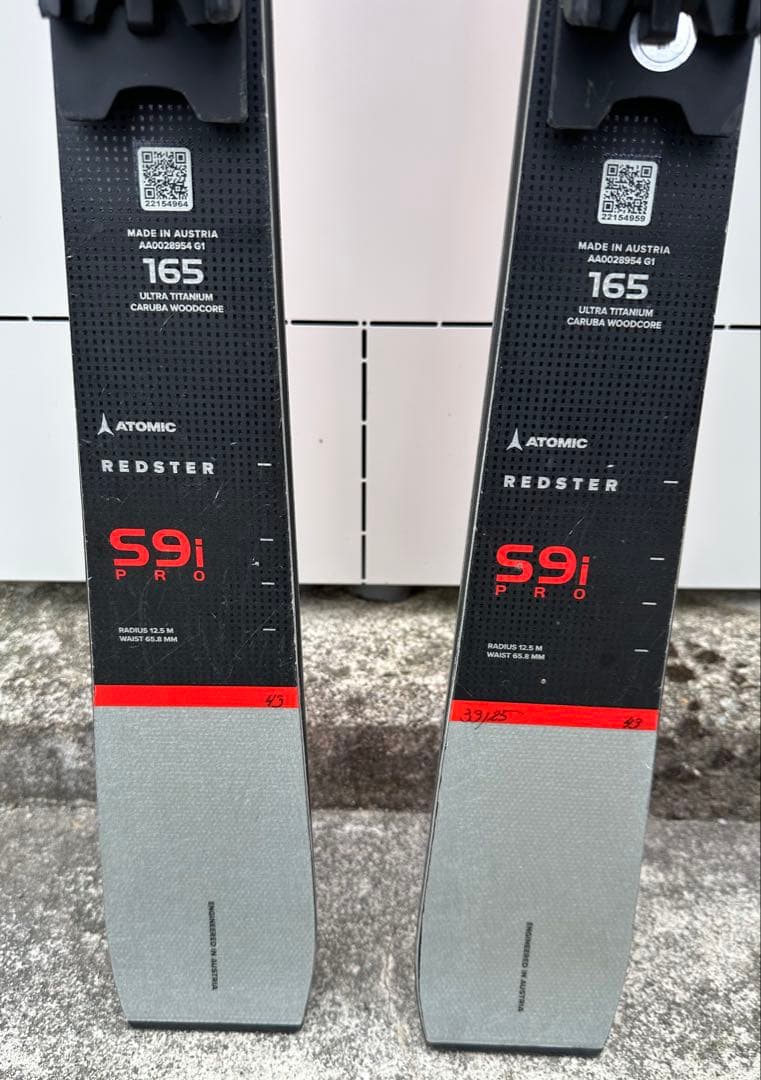 ATOMIC REDSTER S9i PRO 21/22 165cm スキー板