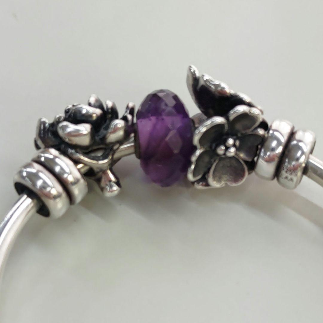 meeさま専用 シルバー バングルとスペーサー