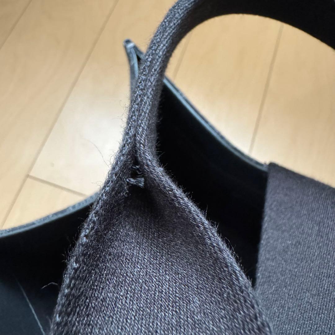 Coach ブラック スミス ラージ トート バッグ・シグネチャー デニム