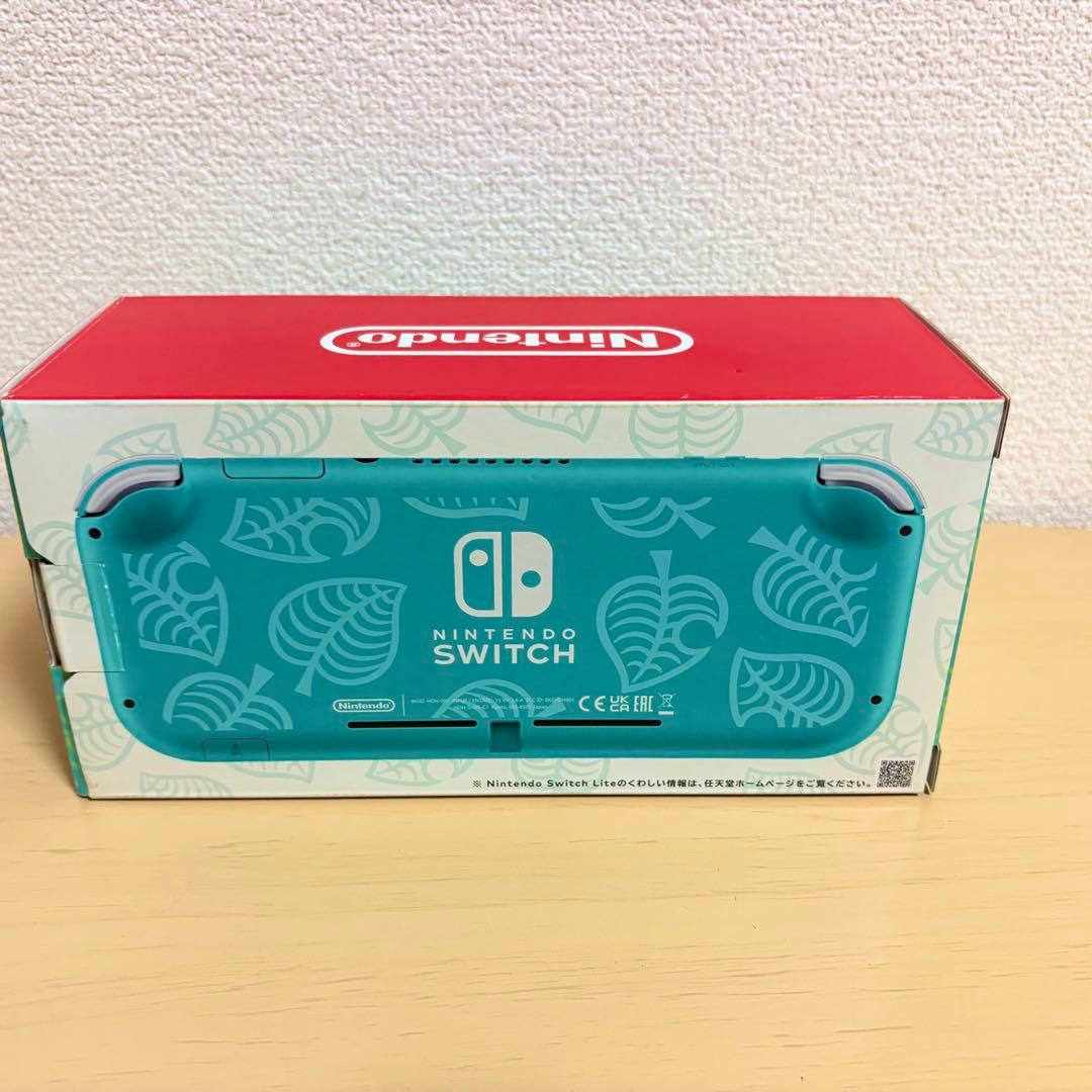 Switch Lite スイッチライトどうぶつの森 本体 動作良好 初期化済み