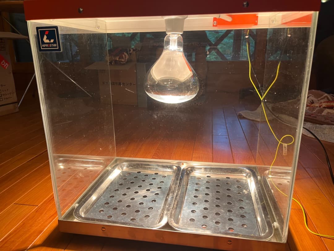 フード保温ケース　Kiprostar PRO-2FG　カウンターや屋台での販売用