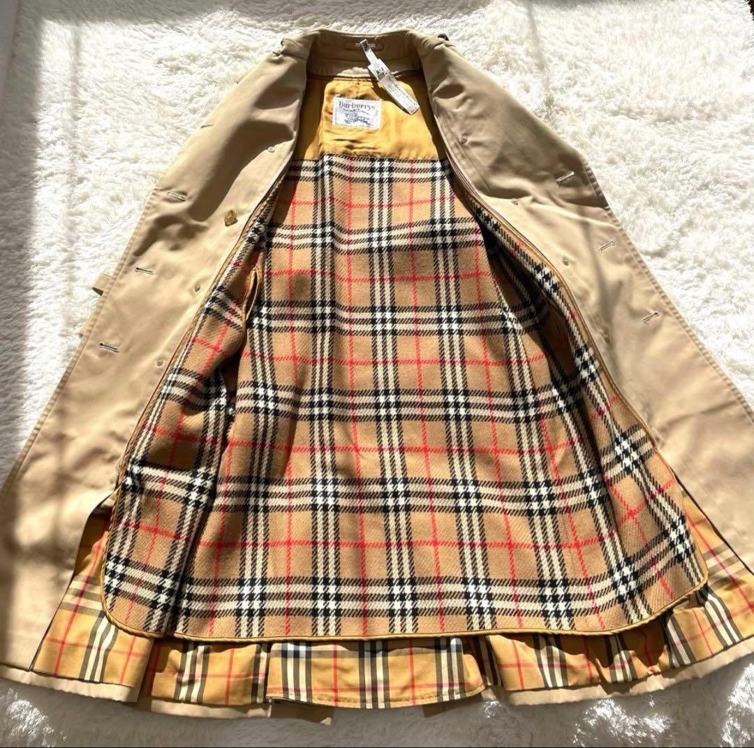 極美品　vintage バーバリー　Burberry コート　トレンチコート