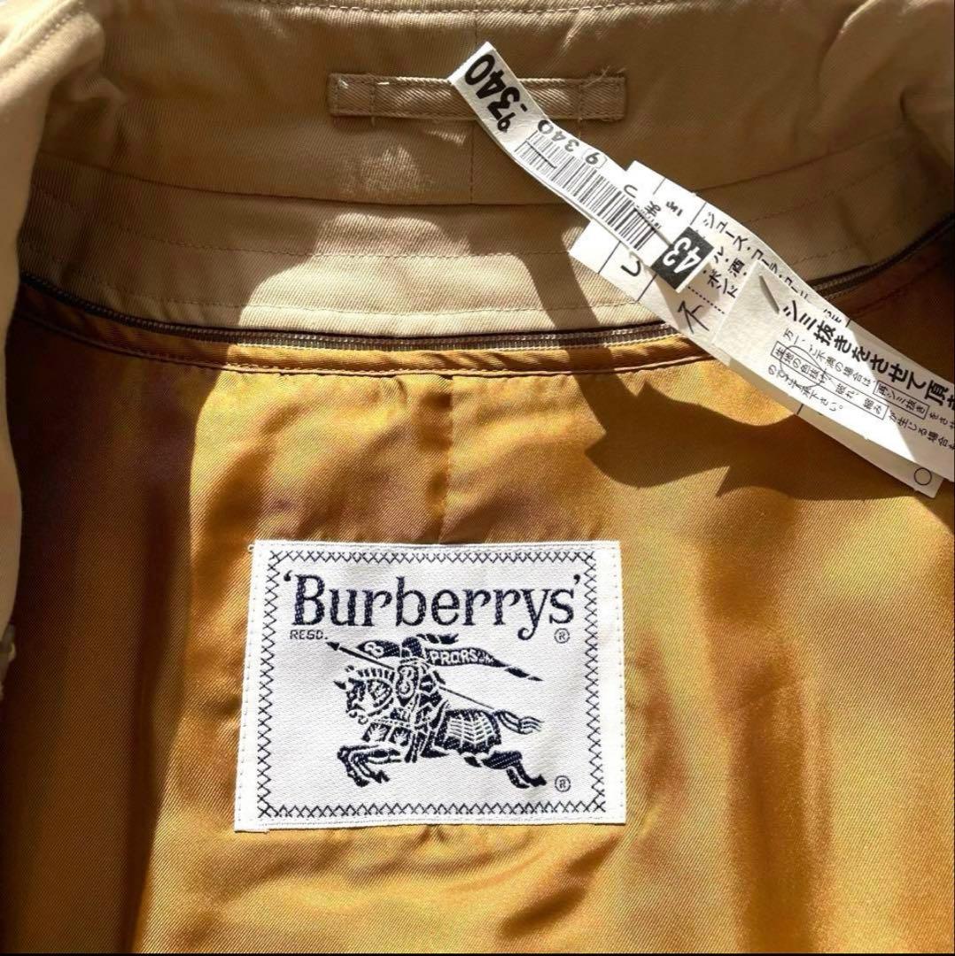 極美品　vintage バーバリー　Burberry コート　トレンチコート