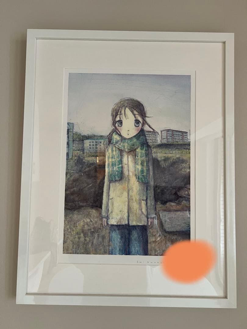 Emi Kuraya 版画 2021年 「変わる景色」　くらやえみ