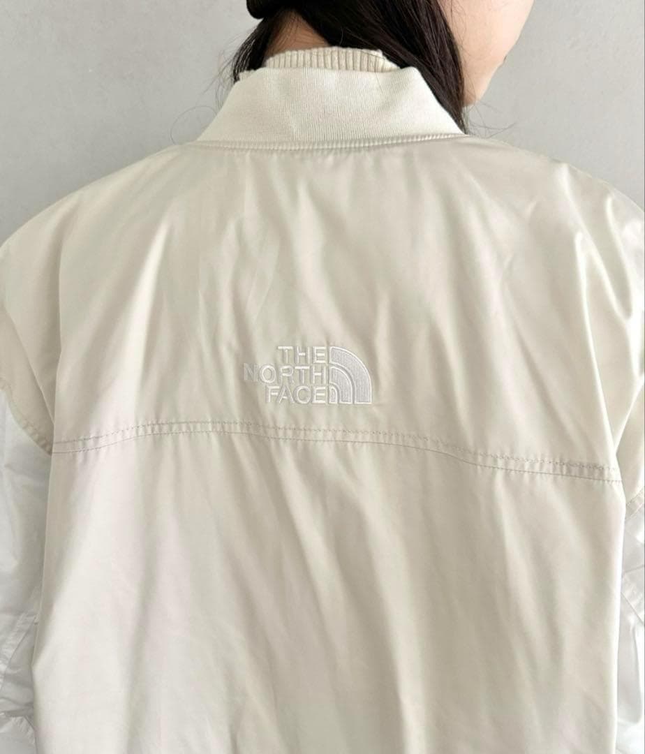 ノースフェイス ロゴ刺繍 ワッペン スタジャン プレイヤーヴァリティジャケット
