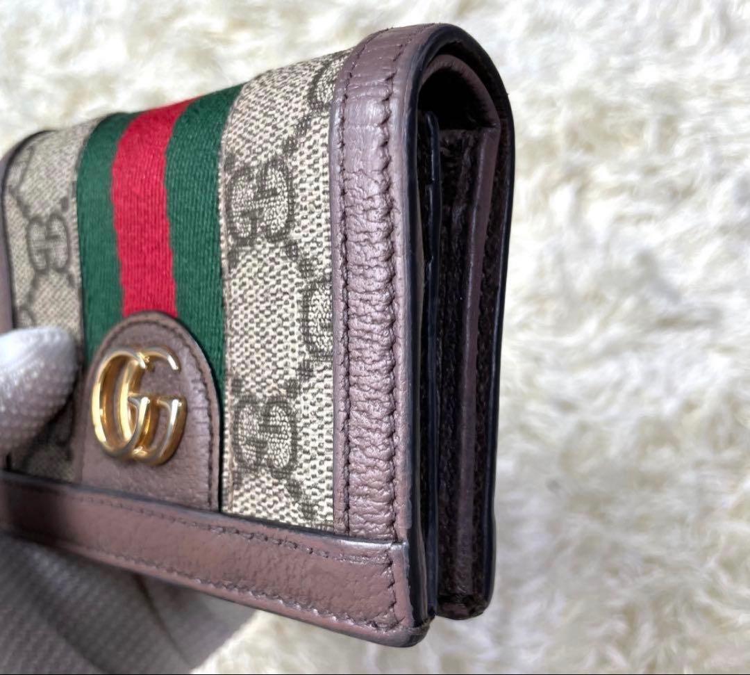 【即購入OK】美品 GUCCI オフィディア 折り財布