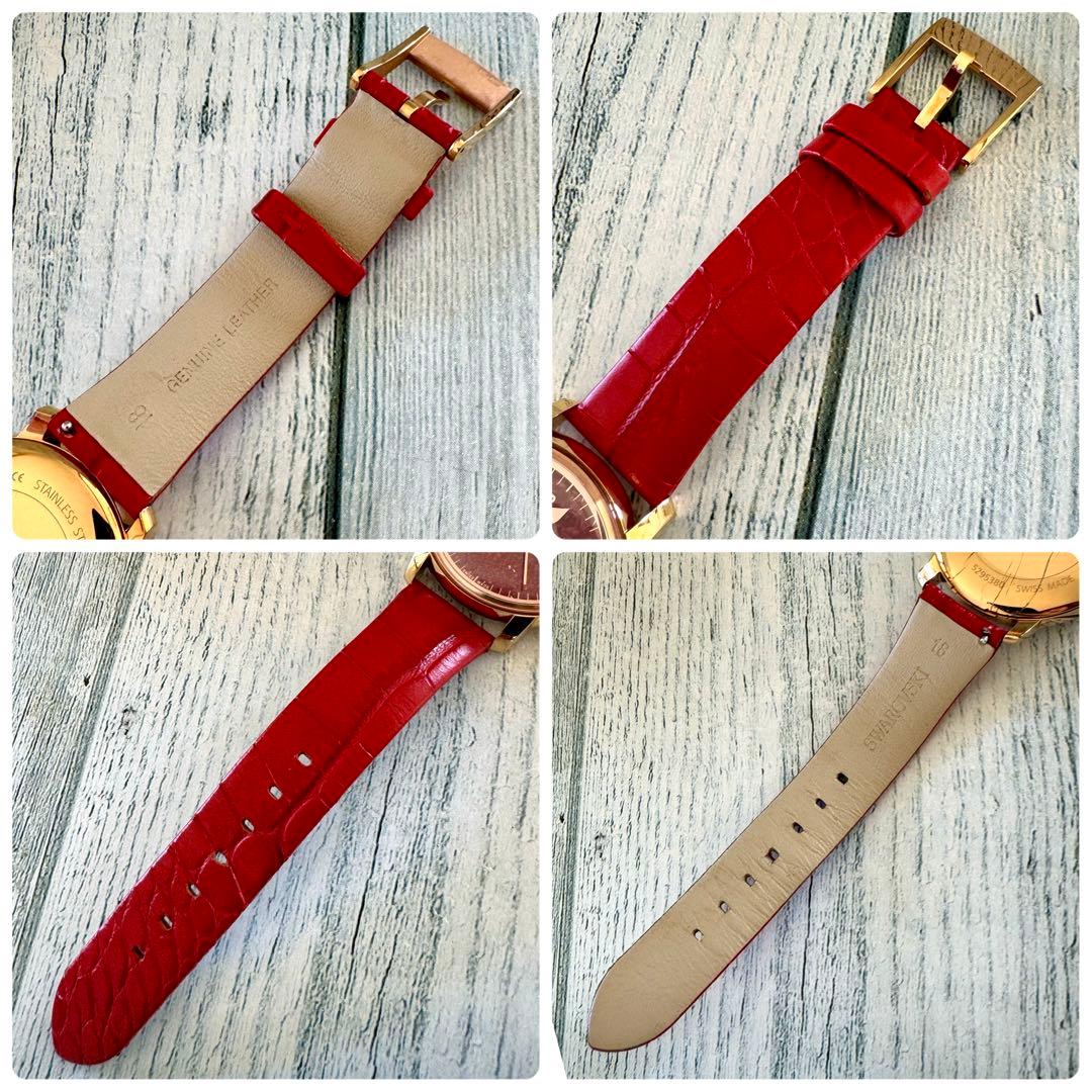 【希少】Swarovski スワロフスキー 腕時計 クリスタルライン アワーズ