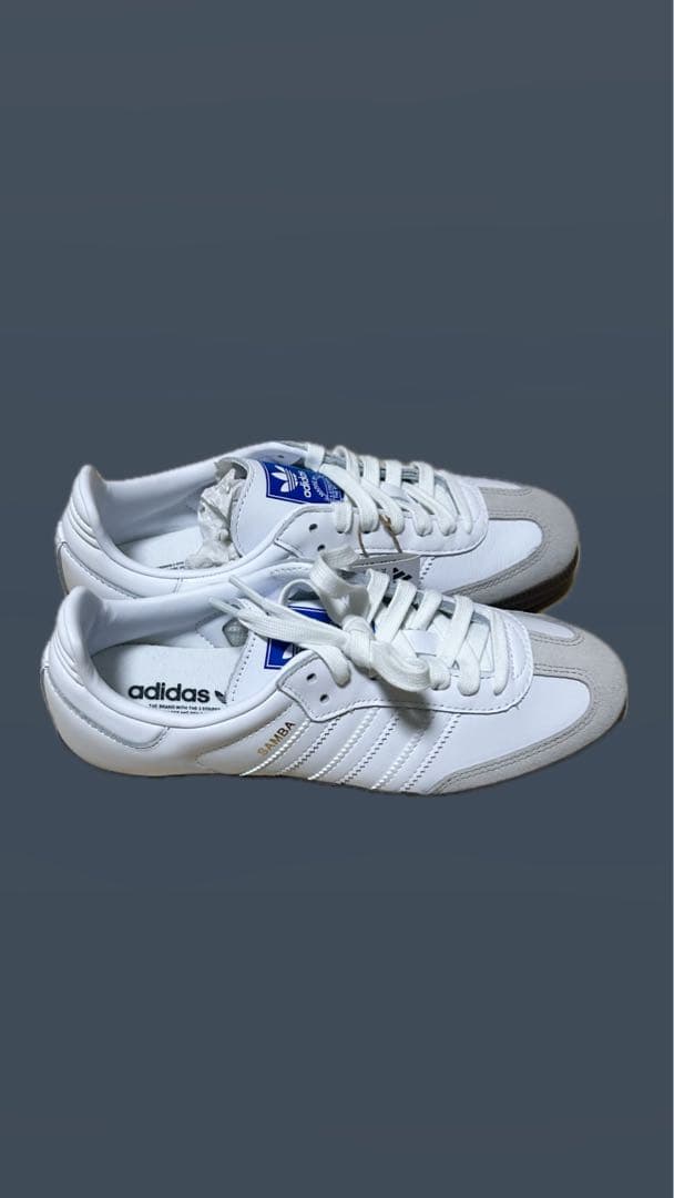 adidas Samba OG ホワイト　23.5