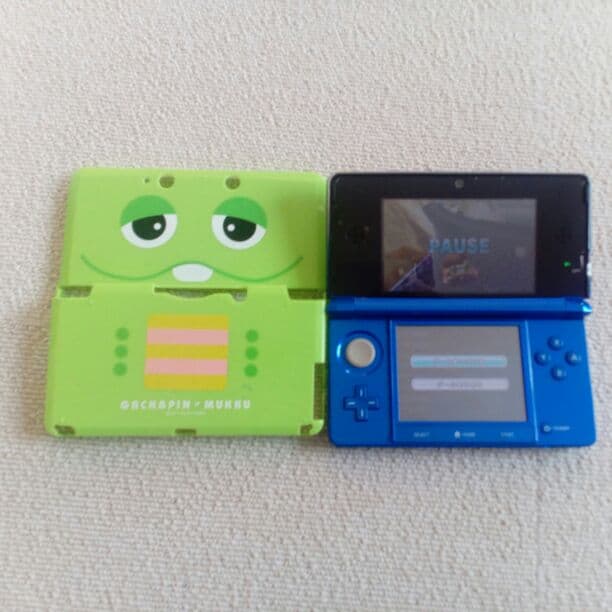 ３ＤＳ☆ガチャピンケース付き!!