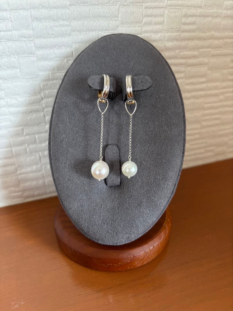 試着のみ PT850 あこや真珠 チャーム GSTV