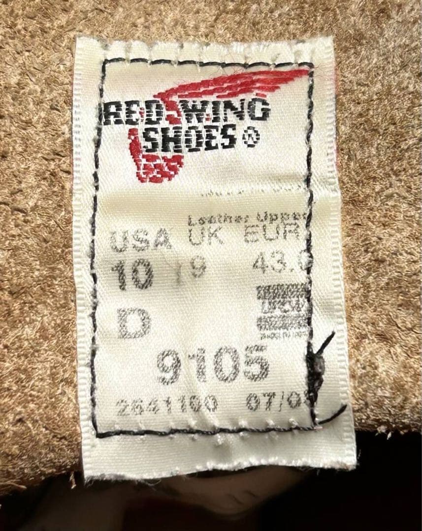 【10/D】9105 RED WINGレッドウィング★ハーレーninja gpz