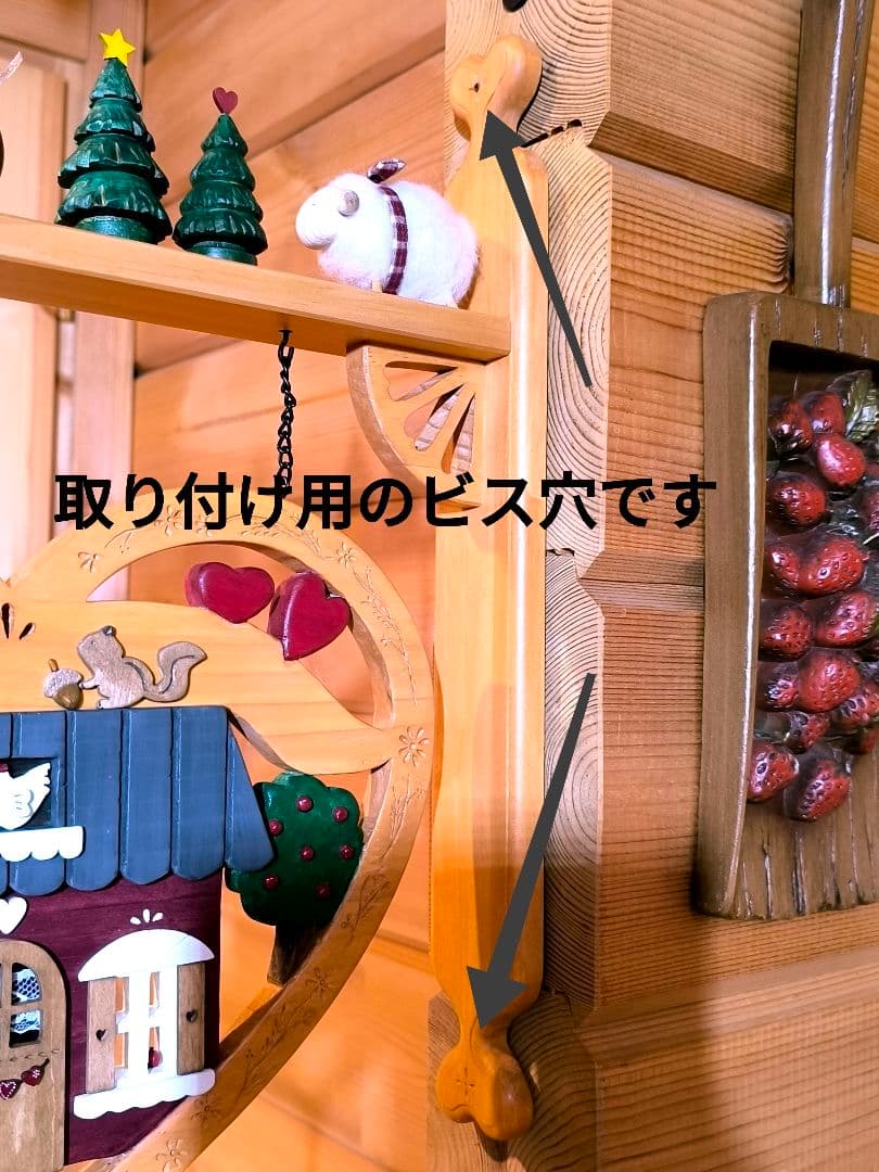 ⭐アメリカンカントリー雑貨⭐大きなハートの♥️ハウス看板(リバーシブル)室内用