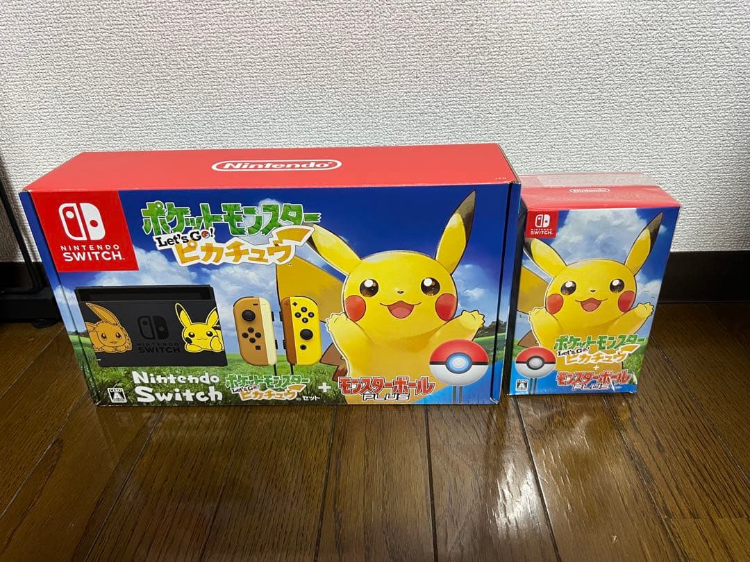 2点 極美品 Nintendo Switch レッツゴーピカチュウエディション