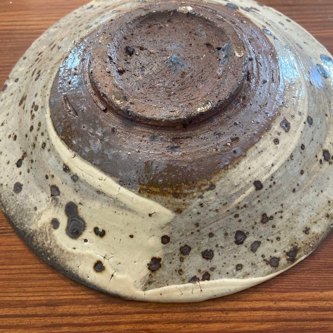 芳賀龍一 薪窯 荒刷毛目 鉢 皿 カイカイキキ