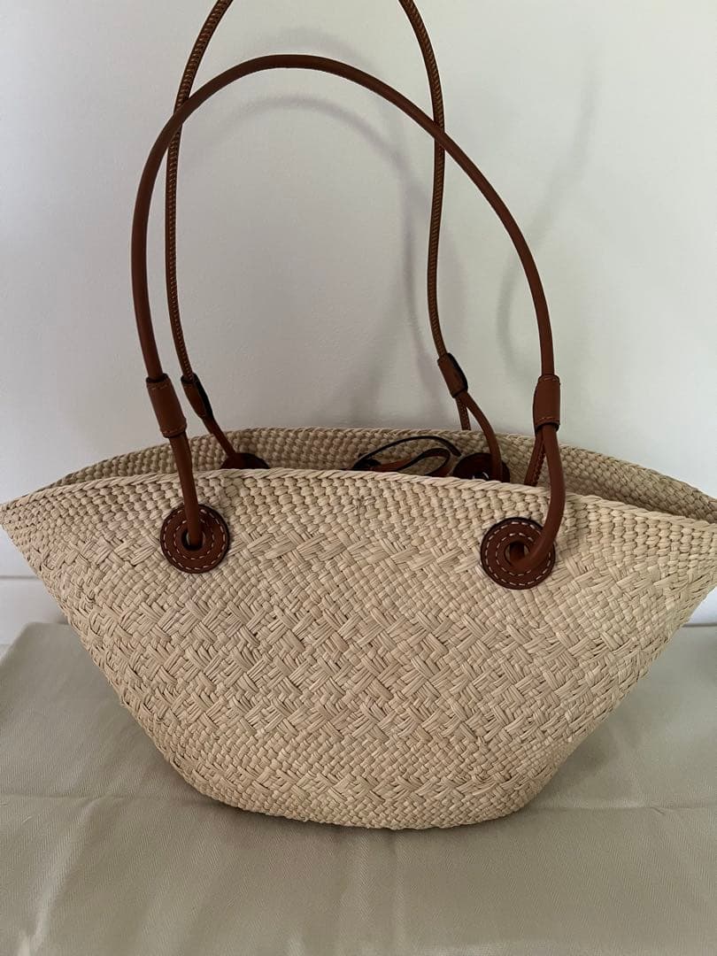 ロエベ　LOEWE カゴバッグ　アナグラム　バスケット　スモール