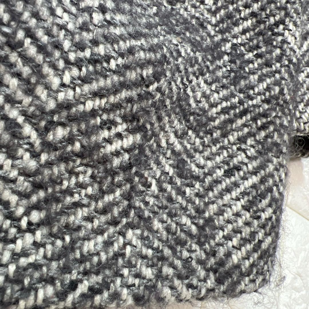 ファビアナフィリッピ フォックスファー モヘヤ シルク混 ロングコート