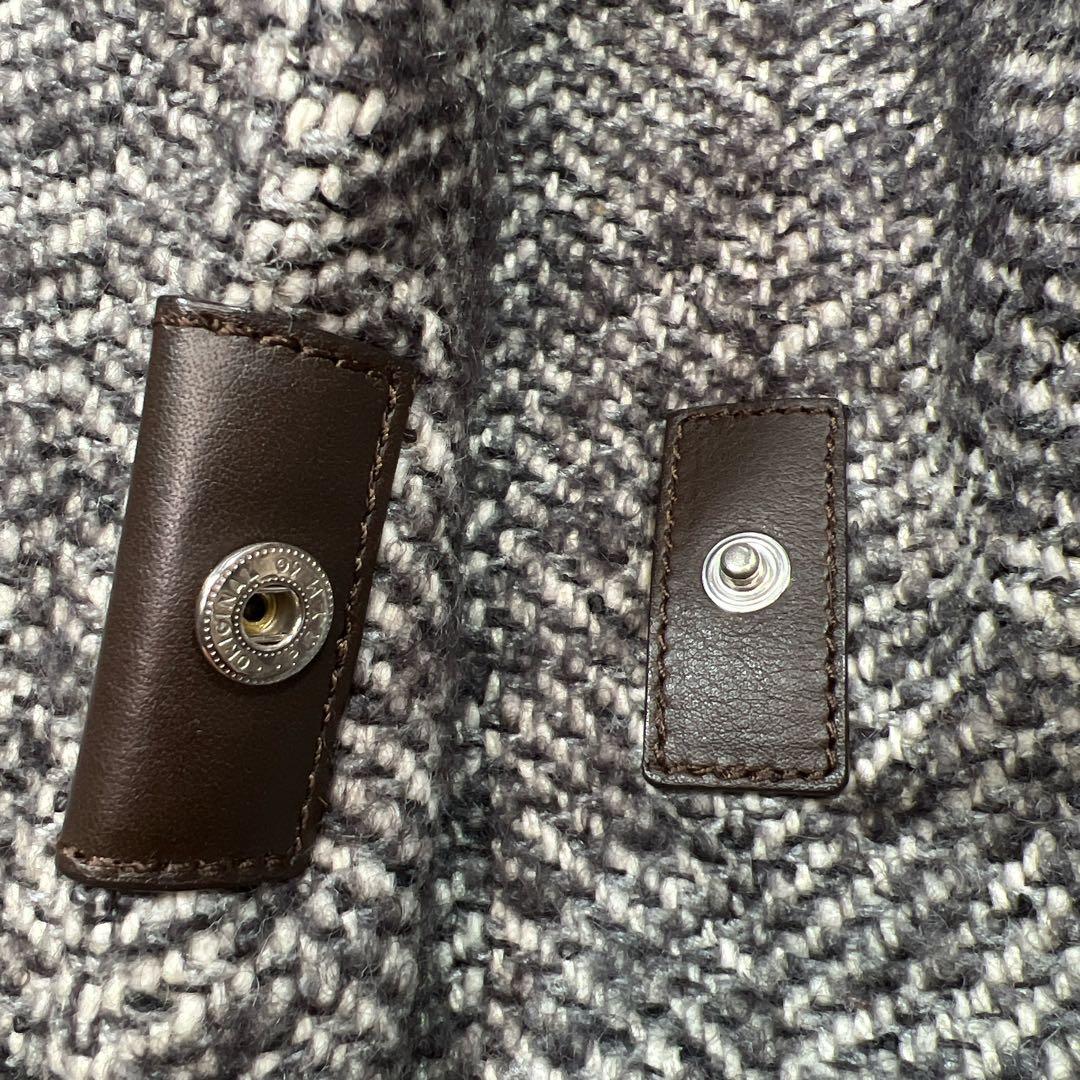 ファビアナフィリッピ フォックスファー モヘヤ シルク混 ロングコート