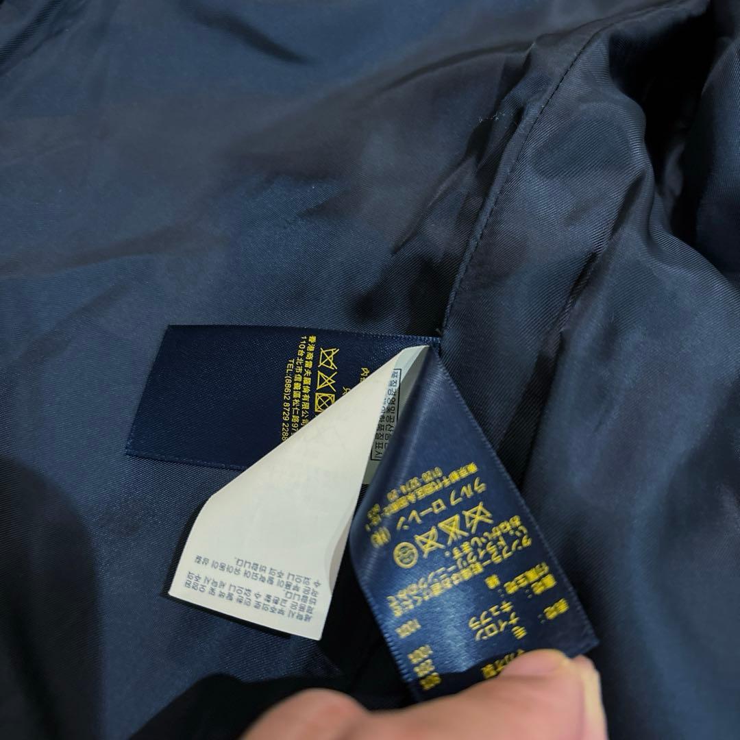 送料込み！POLO RALPH LAUREN ウールピーコート サイズL